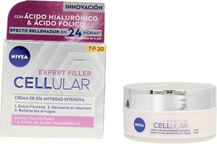 Produktbild NIVEA Cellular Filler Hialurónico y Fólico Crema Día Spf30 50ml (50 ml, Tagescreme, SPF 30)