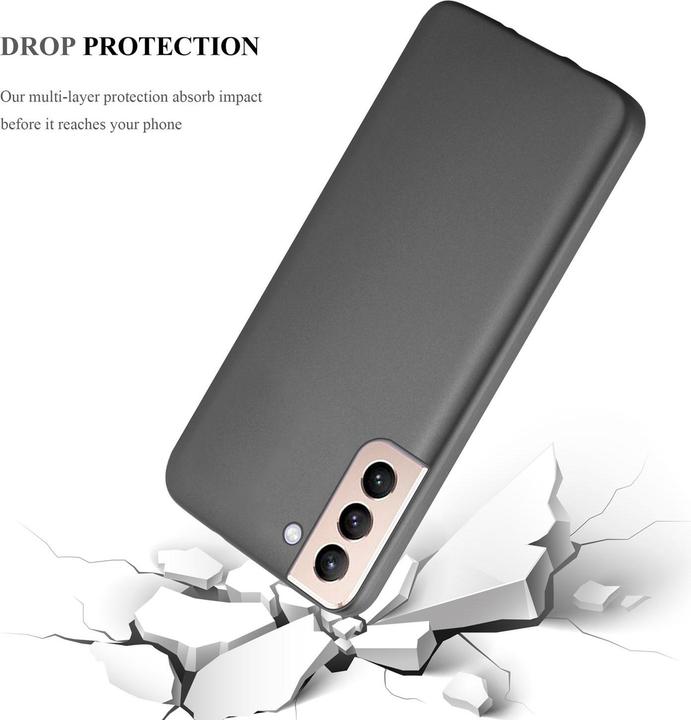 Produktbild Cadorabo TPU Matt Metallic Cover (Samsung Galaxy S21+)