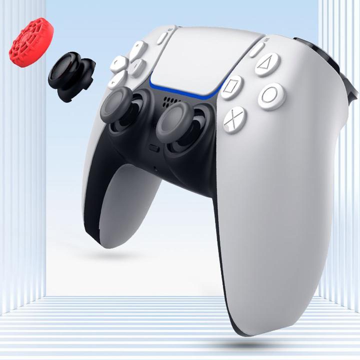 Produktbild iPega P5029 Silicone Thumb Caps for PS5/PS4 4pcs Red/Blue (PS4, PS5)