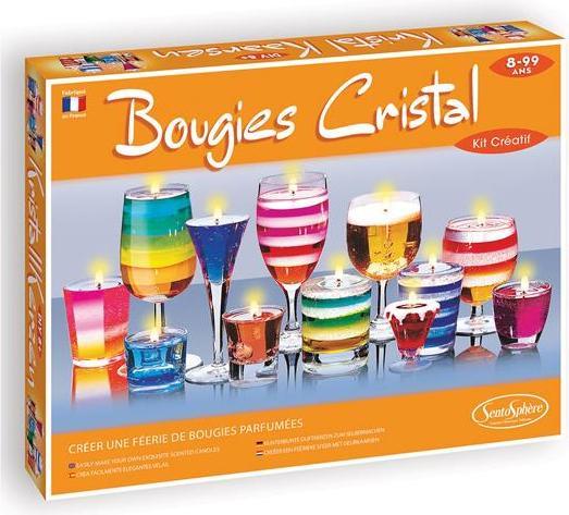 Image du produit Sentosphere Kit créatif Bougies de cristal
