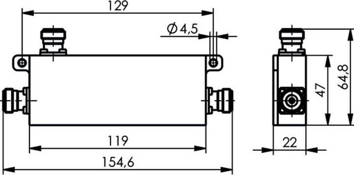 Produktbild Telegärtner J01024A0024 N Power Splitter 1St. (PoE Splitter)