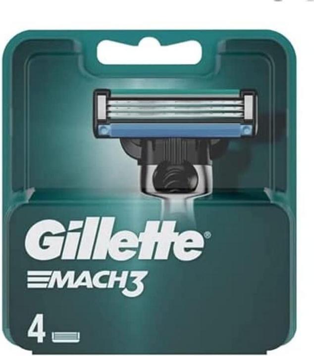 Immagine prodotto Gillette Mach3, Cartucce Fatate 4 (4 x)