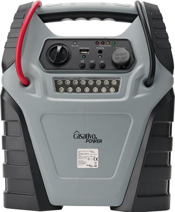 Produktbild Casativo 5-in-1 Powerbank mit Starthilfefunktion und Luftkompressor (1000 A, 20000 mAh)