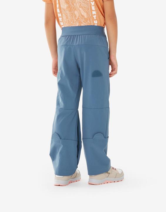Actual product image Quechua Zip-Off-Hose Kinder Wandern - MH100 Easy blau (122)