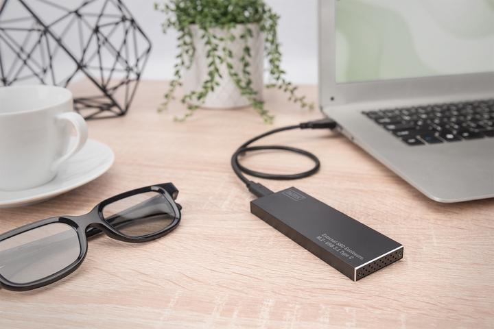 Produktbild Digitus Ext.SSD-Gehäuse, M.2-USB 3.1 (M.2 2242, M.2 2260, M.2 2280, M.2 2230)