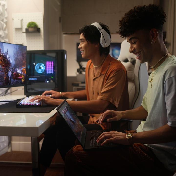 Actual product image HP OMEN 25L GT15-0707nd Game PC - RTX 3070 Ti (AMD Ryzen 7 5700G, 16 GB, 1000 GB, GeForce RTX 3070 Ti)