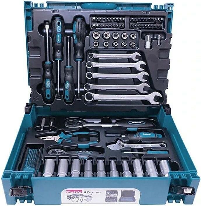 Makita Set di attrezzi manuali (87 pezzi)