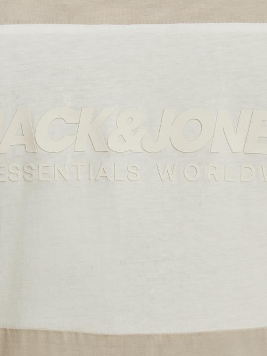Actual product image Jack & Jones Jjelegacy Blocking Tee Ss O-Neck Noo Pls (4XL)