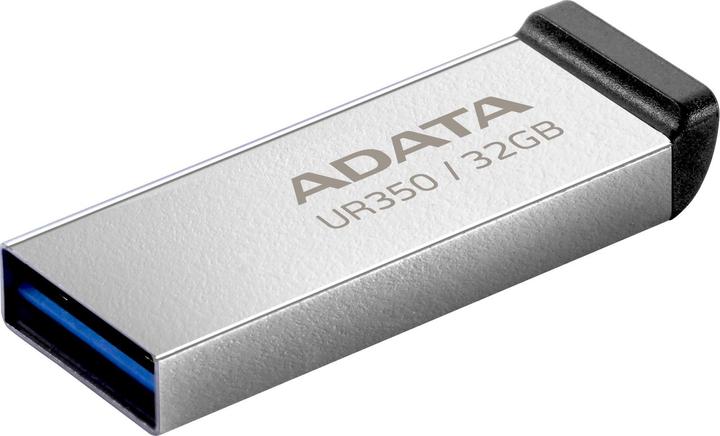 Actual product image Adata Pendrive UR350 USB3.2 Gen1 Metal black (32 GB, USB-A)