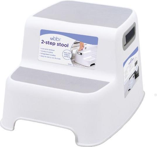 Ubbi 2-Stufen Hocker grau