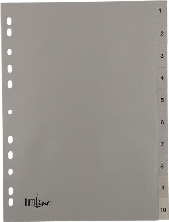 Image du produit BüroLine Intercalaire PP gris A4