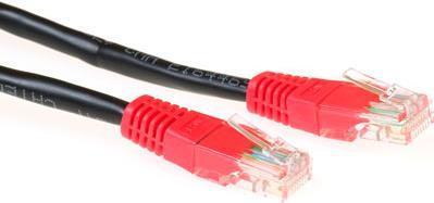 Produktbild Black 20 meter U/UTP CAT5E patch cable cross with RJ45 connectors (U/UTP, CAT5e, 20 m)