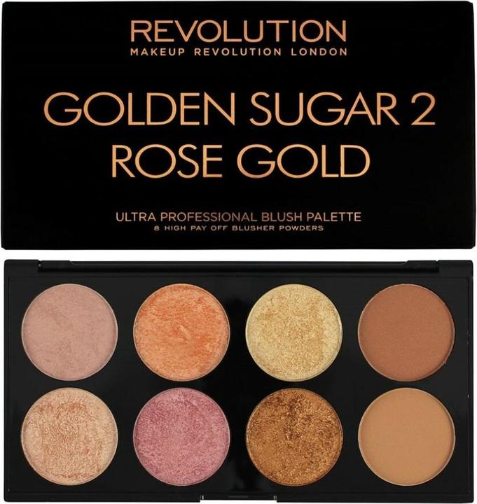 Actual product image Makeup Revolution Ultra Blush (Golden Sugar)