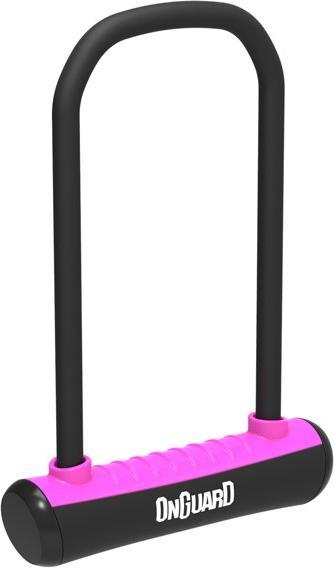 Actual product image Onguard bicycle lock NEON 8152PN U-LOCK - 115 mm 292 mm - handle + 2 x pink keys (N