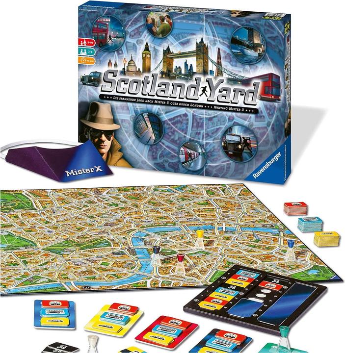 Produktbild Ravensburger Scotland Yard (Deutsch, Französisch, Italienisch, Englisch)