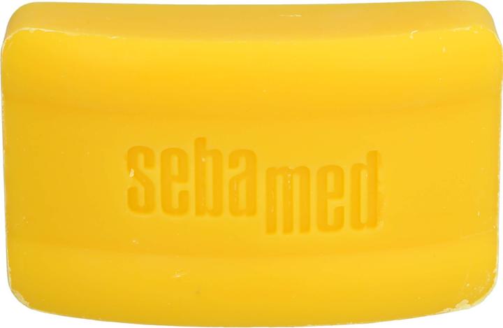Actual product image Sebamed Mango & Ginger Shower Gel in a knuckle, 100g