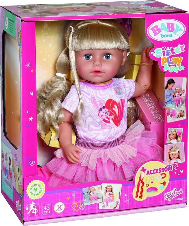 Immagine prodotto Zapf Creation Sorella Play & Style 43 cm