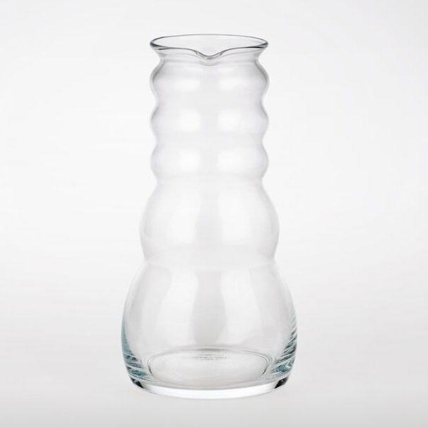 Nature's Design Cadus water jug 1 liter, flower of life white (1 l)