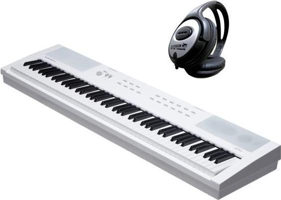 Kurzweil Stage Piano KAE1-WH 88 keys with headphones (88 Keys)