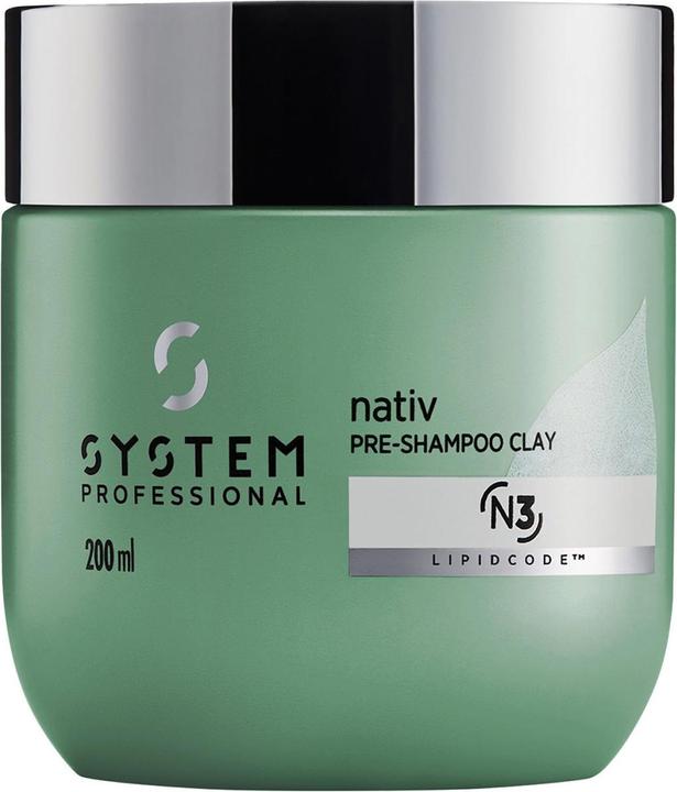 Image du produit System Professional Natif - Pré-Shampooing Clay (200 ml, Shampoing liquide)