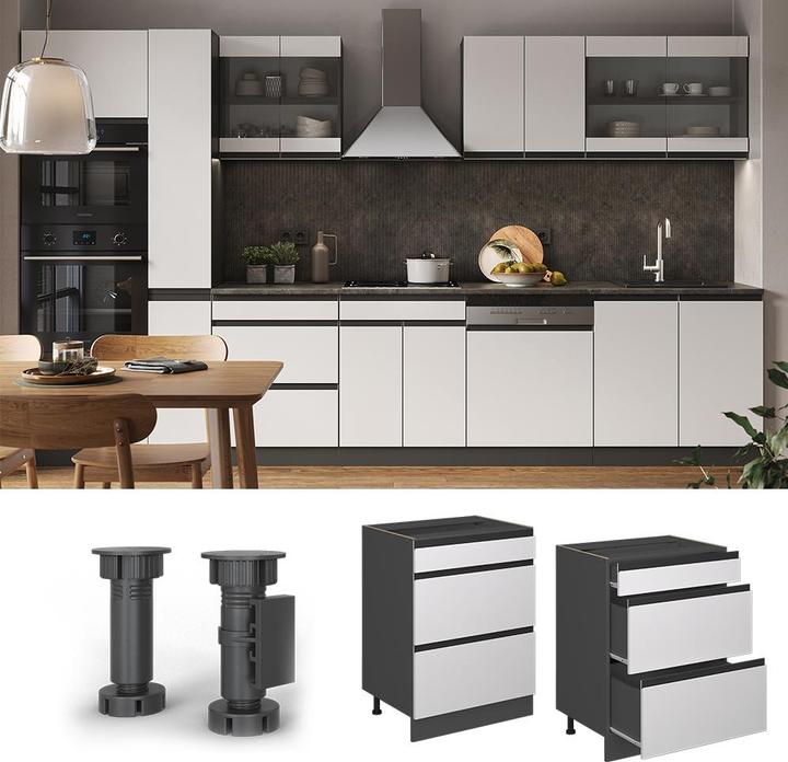 Produktbild Vicco Schubladenunterschrank R-Line (60 x 60 x 81.5 cm)