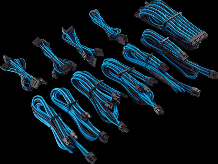 Produktbild Corsair Premium Pro Sleeved Kabel-Set (Gen 4)
