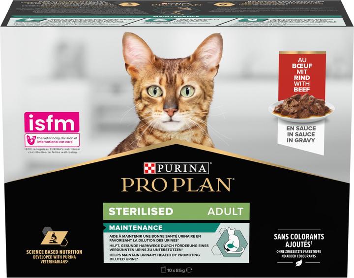 Actual product image Purina ONE Nutrisavour (Adult, 10 pcs., 850 g)
