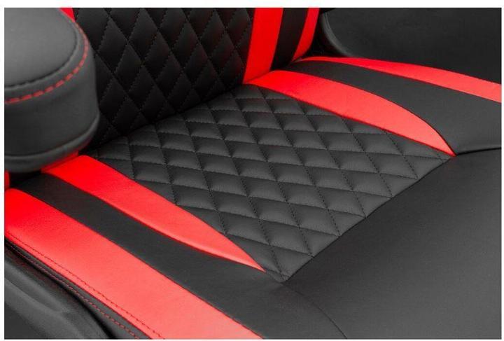 Immagine prodotto White Shark Sedia da gioco Dervish, nero-rosso