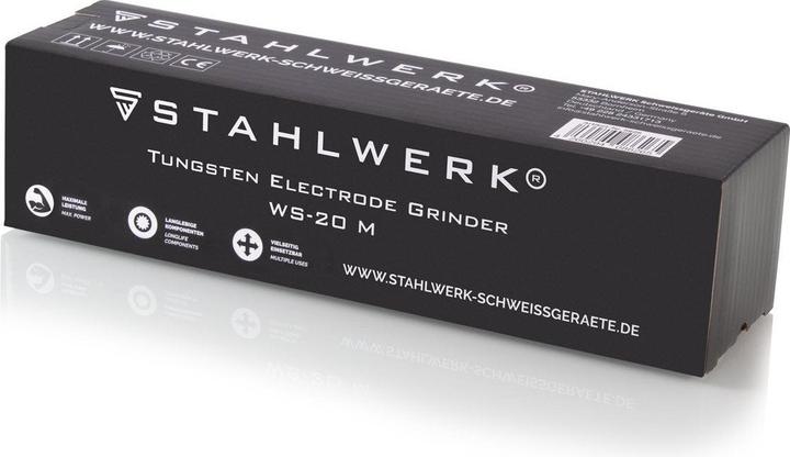 Produktbild Stahlwerk Wolframschleifgerät WS-20 M mit 125W für Wolframelektroden 1,6-3,2 mm (125 W)