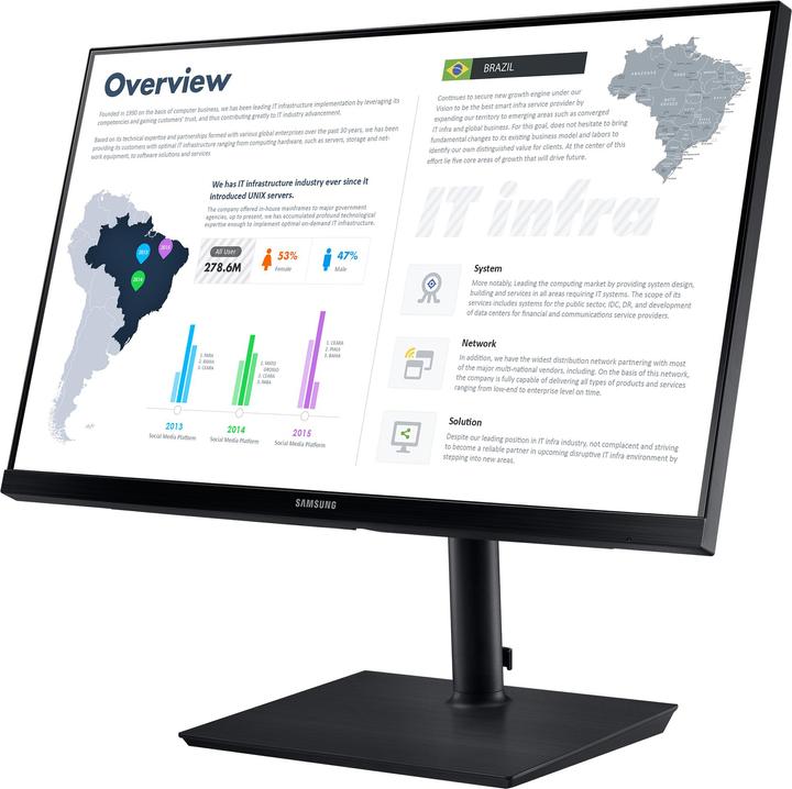 Actual product image Samsung LF27T850QWUXEN (2560 x 1440 pixels, 27")