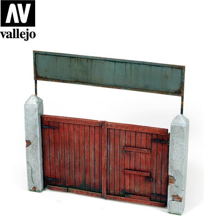 Vallejo Village Gate 15x15 cm (SC006)