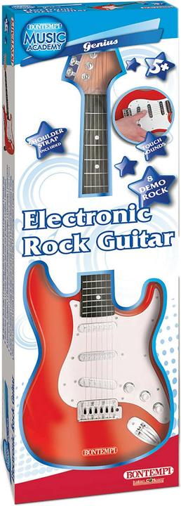 Immagine prodotto Bontempi Chitarra elettrica rossa con tracolla