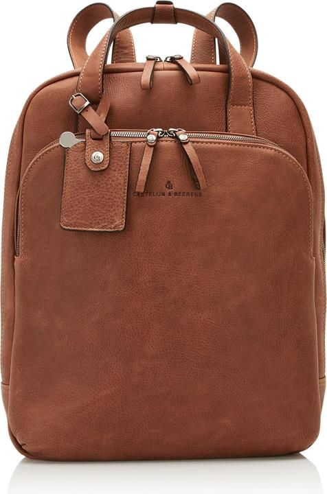 Image du produit Castelijn & Beerens Sac à dos Carisma RFID en cuir 40 cm pour ordinateur portable (13 l)