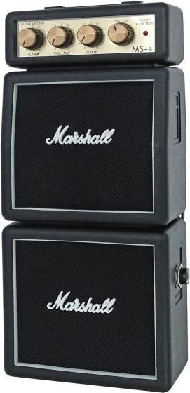 Produktbild Marshall MS4 Micro Amp Stack Verstärker mit Kabel (Gitarre, 1 W)