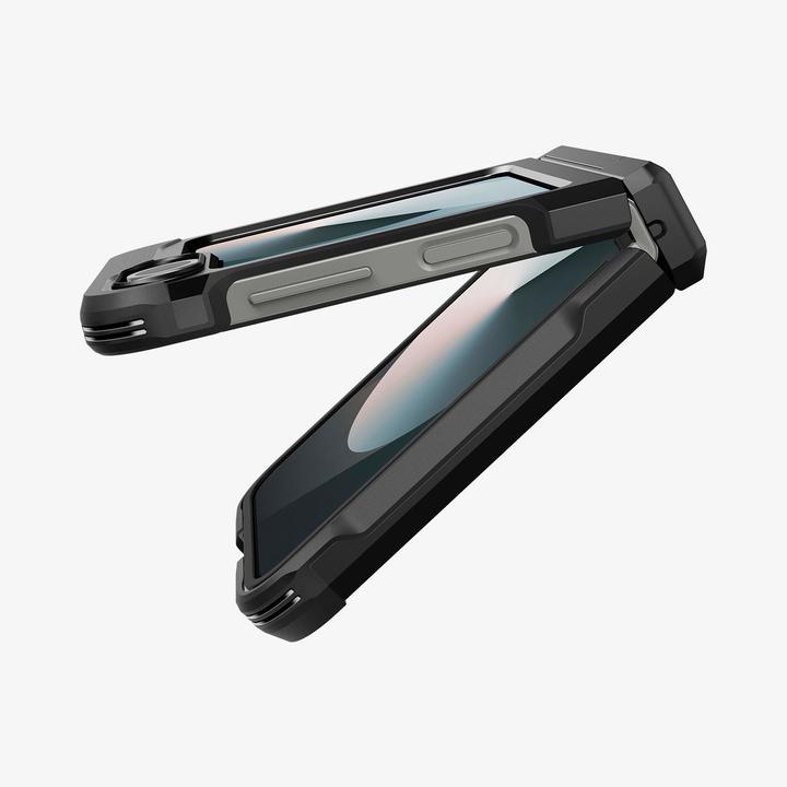 Immagine prodotto Spigen - Tough Armor Pro MagSafe - Samsung Galaxy Z Flip6 / Flip7 FE - Black (Samsung Galaxy Z Flip6, Samsung Galaxy Z Flip7 FE)