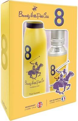Beverly Hills Polo Club Set regalo donna Eight Eau De Parfum 100 ml (Eau de parfum, 150 ml)