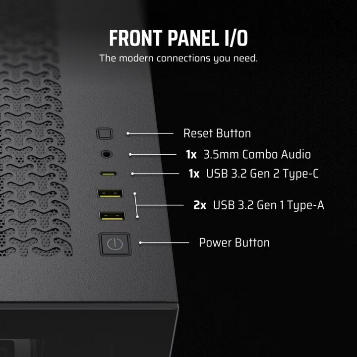 Image du produit Corsair 3500X (mATX, Mini-ITX, ATX, E-ATX)