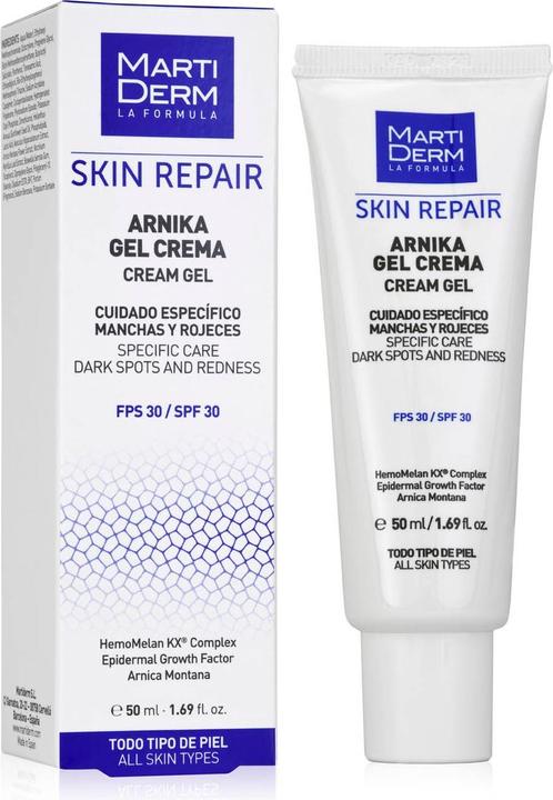 Produktbild Martiderm Hautreparatur Arnika-Gel Creme SPF30+ (50 ml) (50 ml, 24h Creme, SPF 30)