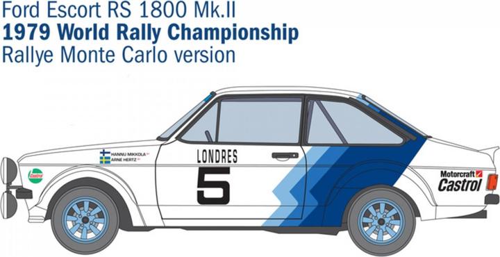 Produktbild Italeri FORD ESCORT RS1800 Mk.II