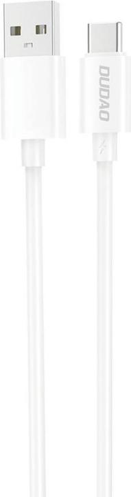 Actual product image Dudao L4ST USB-A / USB-C cable 2A 1m - white (1 m)