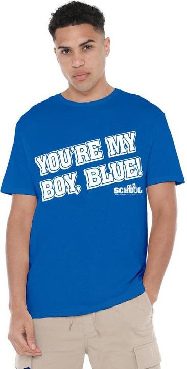 Immagine prodotto Old School My Boy Blue Maglietta Uomo (L)
