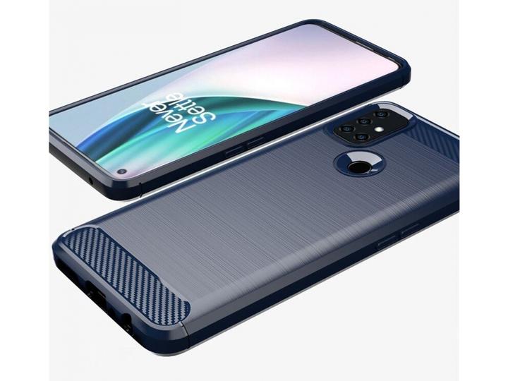 Produktbild Screenguard OnePlus Nord N10 5G Hülle Carbon Brushed Soft TPU (OnePlus Nord N10 5G)