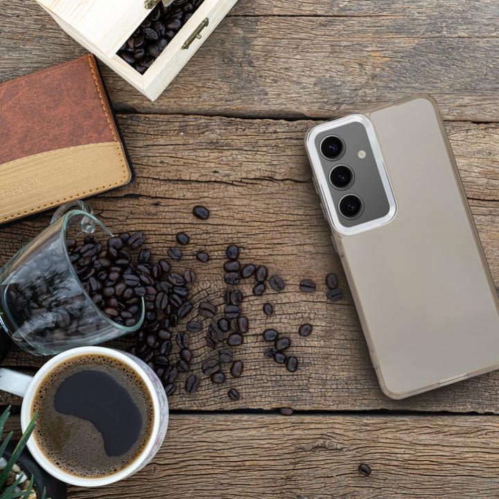 Actual product image Forcell Back panel cover OEM PEARL case for SAMSUNG S21 FE black