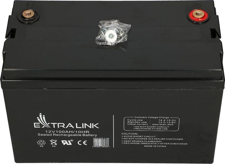Produktbild Extralink AGM-Batterie 12V 100AH (12 V, 100 Ah)