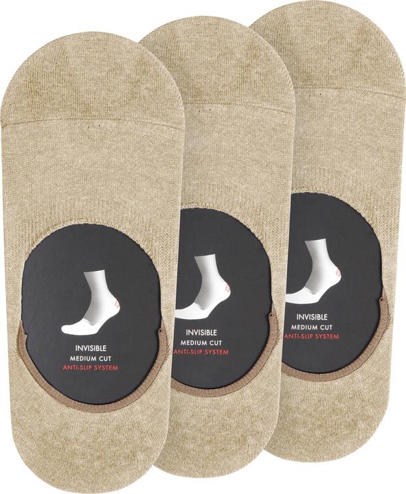 Actual product image Falke Step Medium Cut 3-Pack Herren Füsslinge (39 - 40)