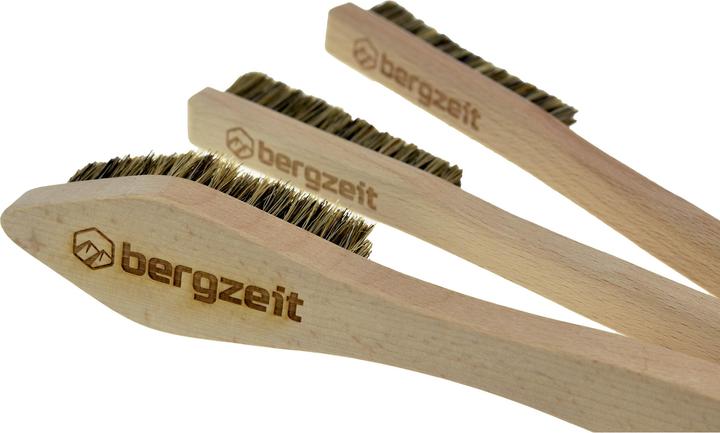 Immagine prodotto Super Natural Set di 3 spazzole per massi Bergzeit