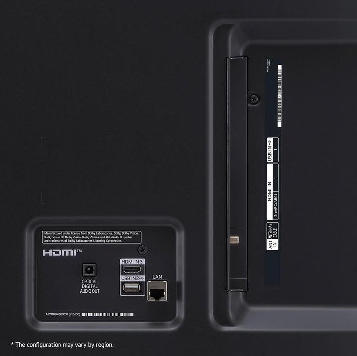Actual product image LG 43NANO81T6A (43", NANO81, Nano-Cell, 4K, 2024)