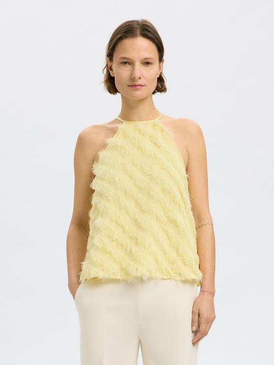 Actual product image Selected Femme Fransen-Detail Neckholder-Top (36)