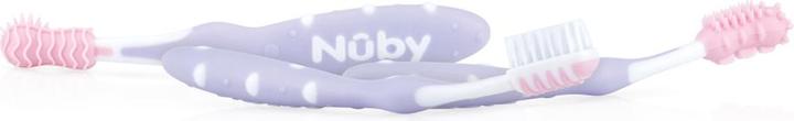 Image du produit Nuby Entraîneur de brosse à dents, lot de 3 (Souple, 1 x)