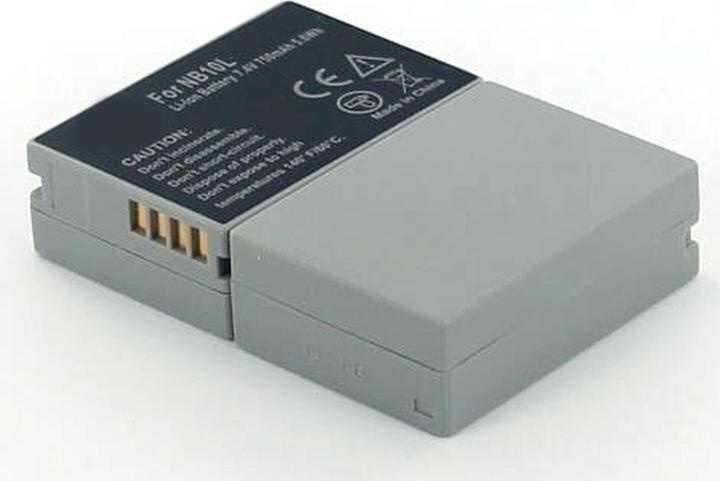 Produktbild AGI Akku kompatibel mit Canon PowerShot G16 - Akku - 800 mAh (Kamera Akku)